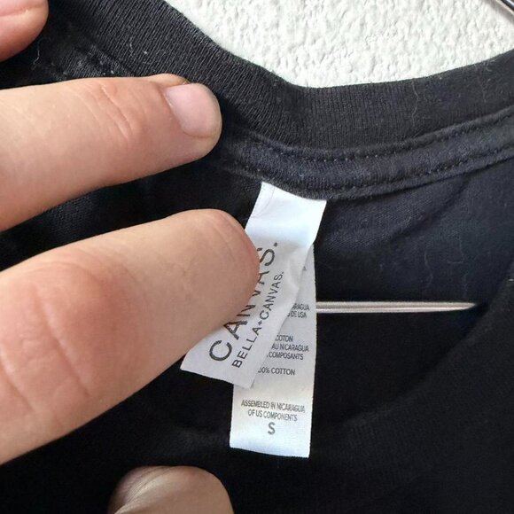 Taylor Swift Reputation Tour Black Band Tee Shirt Small - Picture 3 of 4